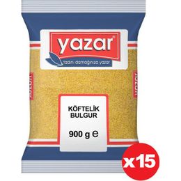 Yazar Köftelik Bulgur 15x900 gr