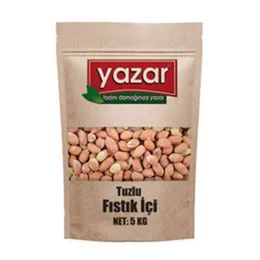 Yazar Kuruyemiş 5 kg Tuzlu Fıstık İçi