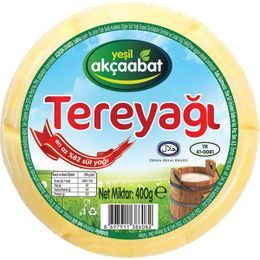 Yeşil Akçaabat 2x400 gr Tuzsuz Trabzon Tereyağı