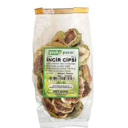 Yeşil Pazar 200 gr İncir Cips