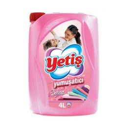 Yetiş 4 lt Pembe Yumuşatıcı