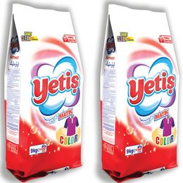 Yetiş Matik Color 2x9 kg Toz Çamaşır Deterjanı