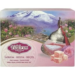 Yıldırım Şekerleme 750 gr Gül Yapraklı Muska Gül Lokumu