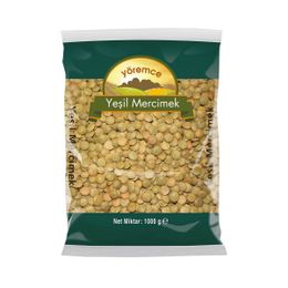 Yöremce 1000 gr Yeşil Mercimek