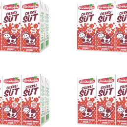 Yörükoğlu 180 ml Çilek Aromalı Süt