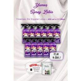 Yumoş 11x450 ml Sprey Lotus Ev ve Tekstil Spreyi