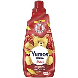 Yumoş 2 Adet x 1440 ml Extra Amber Konsantre Çamaşır Yumuşatıcısı