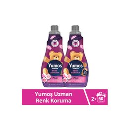 Yumoş 2x1200 ml Uzman Renk Koruma Konsantre Yumuşatıcı