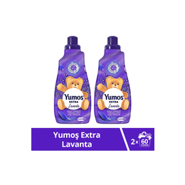 Yumoş 2x1440 ml Lavanta Manolya Extra Yumuşatıcı