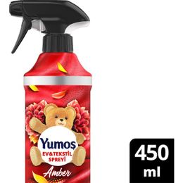 Yumoş 450 ml Amber Yıkanması Zor Eşyalar İçin Giysi Spreyi