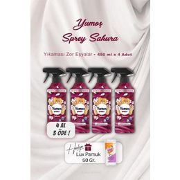 Yumoş 4x450 ml Sakura Sprey