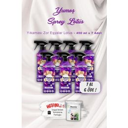 Yumoş 7x450 ml Sprey Lotus Ev ve Tekstil Spreyi