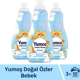 Yumoş Bebek 3x1200 ml Doğal Özler Konsantre Çamaşır Yumuşatıcısı