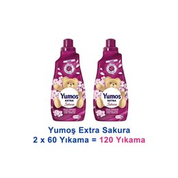 Yumoş Extra Sakura 2x1.44 lt Çamaşır Yumuşatıcı