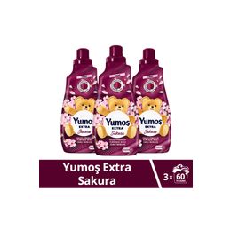 Yumoş Extra Sakura 3x1.44 lt Çamaşır Yumuşatıcı