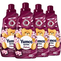 Yumoş Extra Sakura 4x1.44 lt Çamaşır Yumuşatıcı