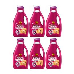 Yumoş Renkli Giysiler İçin 6x2520 ml Sıvı Bakım Çamaşır Deterjanı