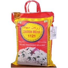 Zarrin Mehr 10 kg Hint İran Basmati Pirinci