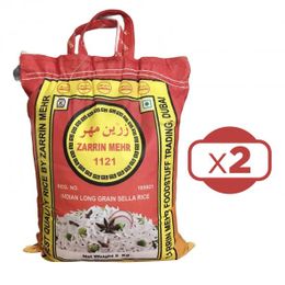 Zarrin Mehr 2x5 kg Basmati Hint Pirinci