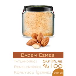 Zencefil Organik 330 cc Saf Badem Ezmesi