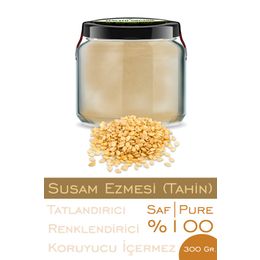 Zencefil Organik 330 cc Saf Tahin Susam Ezmesi