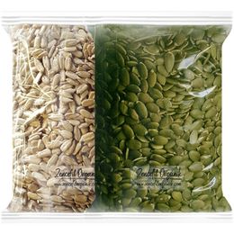 Zencefil Organik 500 gr Kabak Çekirdeği + 500 gr Ay Çekirdeği İçi
