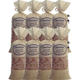 Zencefil Organik 8x1 kg Bez Torbada İri Taneli Açık Pembe Himalaya Tuzu