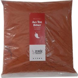 Zerde Baharat 1 kg Acı Kırmızı Toz Biber