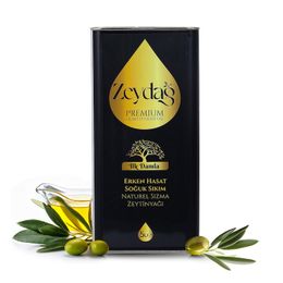 Zeydağ 5 lt İlk Damla Erken Hasat Soğuk Sıkım Zeytinyağı