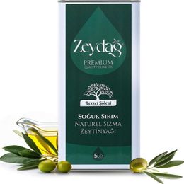 Zeydağ 5 lt Lezzet Şöleni Soğuk Sıkım Sızma Zeytinyağı