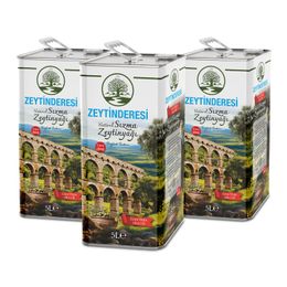 Zeytinderesi 5 lt Natürel Sızma Soğuk Sıkım Zeytinyağı
