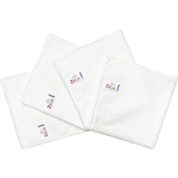 Ziron 4'lü Beyaz Mikrofiber Kalın Dokulu Temizlik Bezi