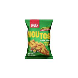 Züber 12x55 gr Kajun Baharatlı Noutos Fırınlanmış Nohut Cipsi