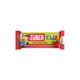 Züber 16x30 gr Kidz Çilekli ve Kakaolu Meyve Bar