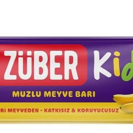 Züber 25 gr Kidz Muzlu Meyve Bar