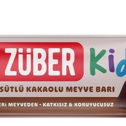 Züber 25 gr Kidz Sütlü Kakaolu Meyve Bar