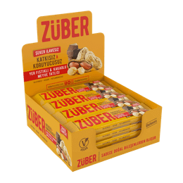 Züber 40 gr Yer Fıstıklı Çikolatalı Meyve Bar