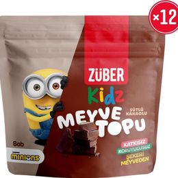 Züber 42 gr Kidz Sütlü Kakaolu Meyve Topu