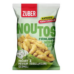 Züber 55 gr Yoğurt ve Mevsim Yeşillikleri Noutos Nohut Cipsi
