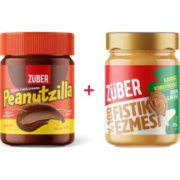 Züber 650 gr Peanutzilla + %100 Fıstık Ezmesi