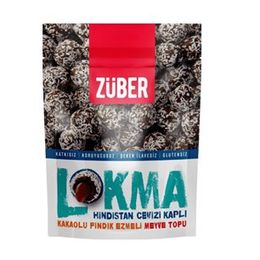 Züber 6x96 gr Lokma Hindistan Cevizi Kaplı Meyve Topu
