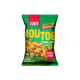 Züber 75 gr Kajun Baharatlı Fırınlanmış Nohut Cipsi