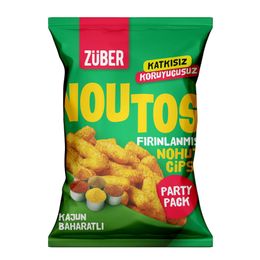 Züber 75 gr Kajun Baharatlı Fırınlanmış Nohut Cipsi