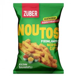 Züber 75 gr Kajun Baharatlı Fırınlanmış Nohut Cipsi