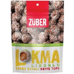 Züber 96 gr Lokma Limonlu Badem Ezmeli Meyve Topu