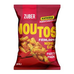 Züber Noutos 75 gr Chili Fırınlanmış Nohut Cipsi
