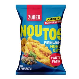 Züber Noutos 75 gr Fırınlanmış Ege Baharatlı Nohut Cipsi