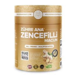 Zühre Ana 240 gr Bal Pekmez Okaliptus Katkılı Zencefilli Macun