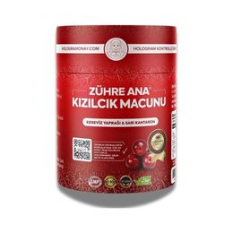 Zühre Ana 240 gr Kızılcık Macunu