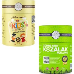Zühre Ana 240 gr Kozalak Macunu + 240 gr Kids Pekmez Arı Sütü Vitamin Kakaolu Macun